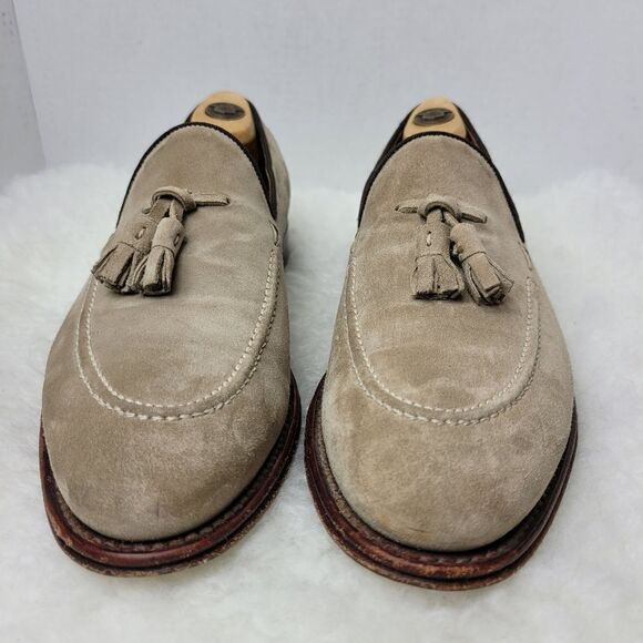 O\'Keeffe Ian Gray Suede Loafer Tassels Mens Shoes Size 8.5 main image 4
